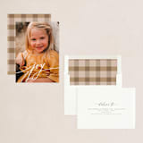 "refined" - Holiday Cards in Snow by April Astudillo - Assembled