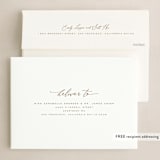 "refined" - Holiday Cards in Snow by April Astudillo - FREE Recipient Addressing