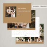 "Joyful Nativity" - Holiday Cards in Sand by Paper Sun Studio - Back of Card Options