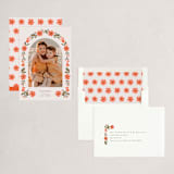 "Merry Arch" - Holiday Cards in Persimmon by Jen Owens - Assembled