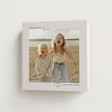 "Joyful Square" - Holiday Cards in Smoke by taylorVdesign - Folded Card