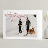 "Minimalist Festive Edition" - Holiday Cards in Winter Vibes by Design Lotus - Folded Card