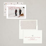 "Minimalist Festive Edition" - Holiday Cards in Winter Vibes by Design Lotus - Assembled
