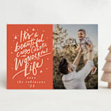 "Crazy Beautiful Life" - Holiday Cards in Candy by Hannah Williams - Front