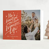 "Crazy Beautiful Life" - Holiday Cards in Candy by Hannah Williams - Folded Card
