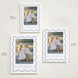 "Festive Greens" - Holiday Cards in French Blue by Alston Foster - Formats Available