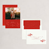 "Branching Out" - Holiday Cards in Mulled Wine by Olivia Raufman - Assembled