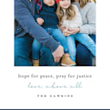 "prayer" - Holiday Cards in Marine by Sara Hicks Malone - Detail