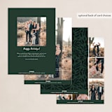 "Love & Hope" - Holiday Cards in Evergreen by Erin L. Wilson - Back of Card Options