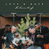 "Love & Hope" - Holiday Cards in Evergreen by Erin L. Wilson - Detail