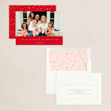 "Pure Joy To The World" - Holiday Cards in Cranberry by fatfatin - Assembled