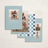 "Festive Collage" - Holiday Cards in Wintermint by Olivia Williams - Back of Card Options