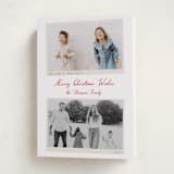 "Vintage Snapshots" - Holiday Cards in Stocking by Ashlee Townsend - Folded Card