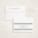 "Cinq" - Holiday Cards in Buttercream by Morgan Kendall - FREE Recipient Addressing