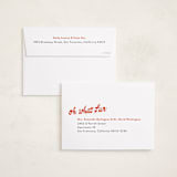 "Holiday Delight" - Holiday Cards in Candy Cane by Alicia Schultz - FREE Recipient Addressing