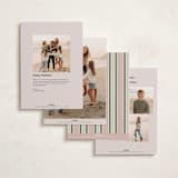 "Viewfinder" - Holiday Cards in Sugar Plum by Morgan Kendall - Back of Card Options