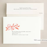 "Soft and Merry Branches" - Holiday Cards in Snow by Makewells - FREE Recipient Addressing