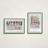 "Drawn Together in Blessings" - Holiday Cards in Wreath by Jacquie Foster - Photo Orientation Options