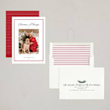 "Elegant frame" - Holiday Cards in Crimson by Annie Shapiro - Assembled