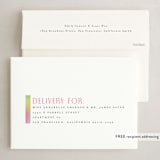 "Neon Rejoice" - Holiday Cards in Neon Rainbow by Anna Elder - FREE Recipient Addressing