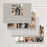 "Elegant Adore Him" - Holiday Cards in Snow by Brianne Larsen - Back of Card Options