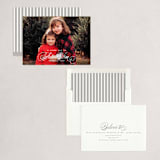 "Elegant Adore Him" - Holiday Cards in Snow by Brianne Larsen - Assembled