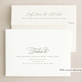 "O Come" - Holiday Cards in Champagne by Brianne Larsen - FREE Recipient Addressing