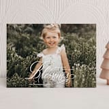 "b l e s s i n g s" - Holiday Cards in Snow by Aspacia Kusulas - Front