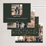 "b l e s s i n g s" - Holiday Cards in Snow by Aspacia Kusulas - Back of Card Options