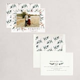 "Homey Greens" - Holiday Cards in Evergreen by Petra Kern - Assembled