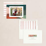 "Abstract Blessed" - Holiday Cards in Clay by Angel Walker - Assembled