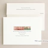 "Abstract Blessed" - Holiday Cards in Clay by Angel Walker - FREE Recipient Addressing