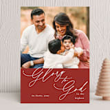"Christmas Glory" - Holiday Cards in Holly by Kasia Labocki - Front