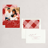 "Christmas Glory" - Holiday Cards in Holly by Kasia Labocki - Assembled