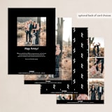 "He'll be our peace" - Holiday Cards in Ink by Ana de Sousa - Back of Card Options