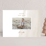 "Simple Wash" - Holiday Cards in Golden by Amy Kross - Front