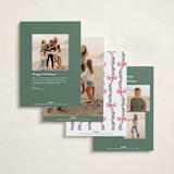 "Festival" - Holiday Cards in Wreath by Petra Kern - Back of Card Options