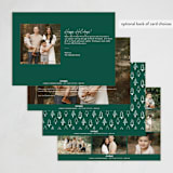 "Stressed but Blessed" - Holiday Cards in Snowflake by Brooke Chandler - Back of Card Options