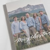 "Fresh Fallen Snow" - Holiday Cards in Blizzard by Wildfield Paper Co - Detail