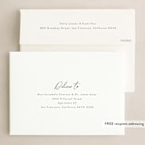 "Klassen" - Holiday Cards in Vanilla by Nicole Walsh - FREE Recipient Addressing