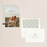 "little plant" - Holiday Cards in Sage by Anastasia Makarova - Assembled