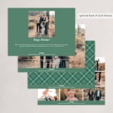 "Elegant Merry Christmas" - Holiday Cards in Snow by Brandy Folse - Back of Card Options