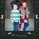 "Love, Peace & Hope" - Holiday Cards in Holly by Susan Moyal - Detail