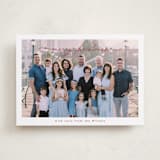 "Noël moderne" - Holiday Cards in Mulled Wine by Benita Crandall - Front