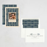 "Adeline" - Holiday Cards in Saphire by Vivian Yiwing - Assembled