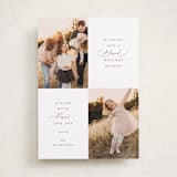 "Fields" - Holiday Cards in Gingerbread by Kristie Kern - Front