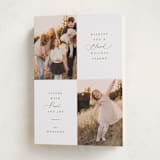 "Fields" - Holiday Cards in Gingerbread by Kristie Kern - Folded Card