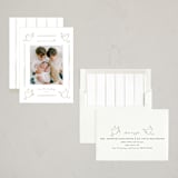 "whimsy doves" - Holiday Cards in Snow by Rebecca Durflinger - Assembled