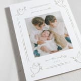 "whimsy doves" - Holiday Cards in Snow by Rebecca Durflinger - Detail