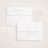 "Stacked Serif" - Holiday Cards in Snow by Ellen Schlegelmilch - FREE Recipient Addressing